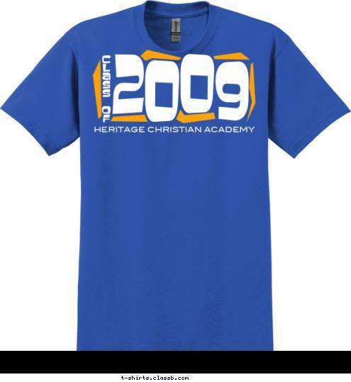 HERITAGE CHRISTIAN ACADEMY T-shirt Design 