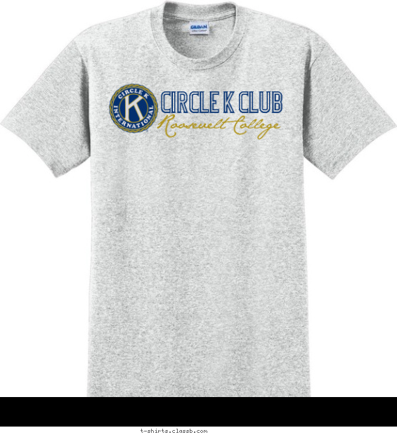 Key Club Design » SP2279 Circle K Refined Shirt