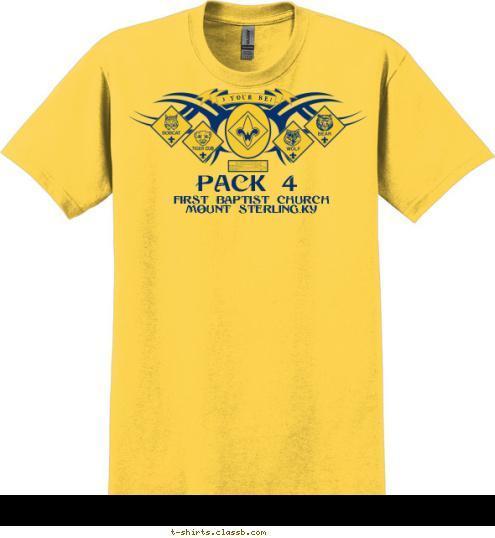 DO YOUR BEST First Baptist Church
Mount Sterling,KY PACK 4 T-shirt Design 