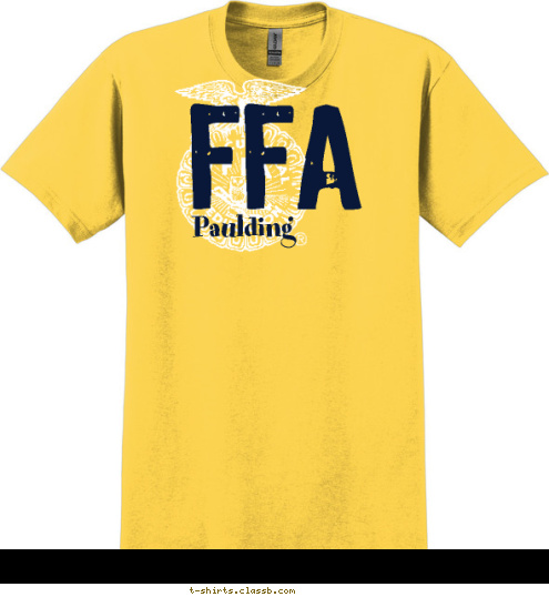 With FFA there's always One more person in the ag truck One more early morning event One more new Friend One more student to recruit One more Animal to Show One more Convention One more tie to tie One more amazing story to tell ONE MORE AMAZING MEMORY!                                          Paulding FFA T-shirt Design 