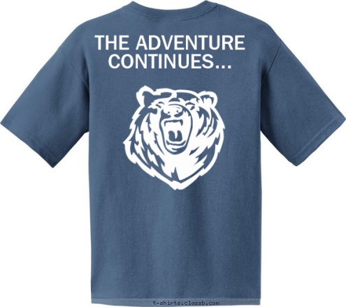 THE ADVENTURE CONTINUES... RANDOLPH, NJ TROOP 109 T-shirt Design Troop 109