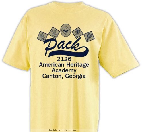 Pack   2126 New Text New Text New Text 2126
American Heritage Academy
Canton, Georgia
 Atlanta
Nightcrawlers
April 18, 2009 T-shirt Design 