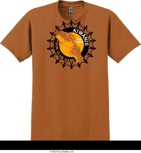 United Kiwanis Shirt T-shirt Design