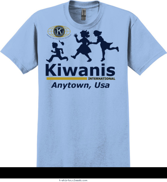 Kiwanis International Shirt T-shirt Design
