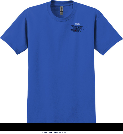 Shark Patrol Troop 403
 Ormond Beach
 Florida 1687 T-shirt Design 