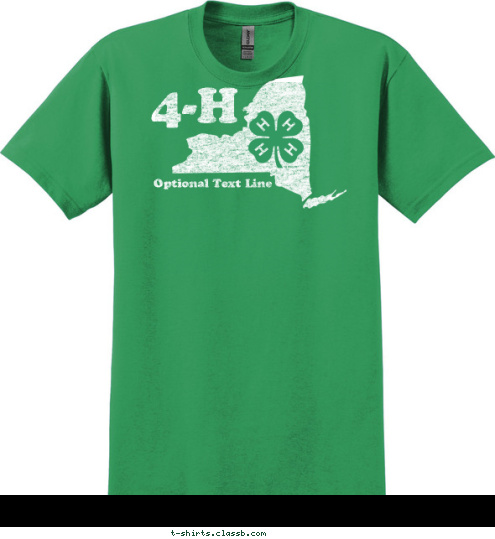 City, State 4-H T-shirt Design SP2318