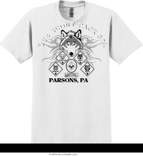 PARSONS, PA CUB SCOUT PACK 391 CUB SCOUT PACK 391 T-shirt Design 