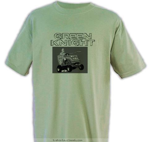 Green Knight T-shirt Design 