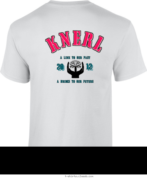 A Link To Our Past  20 12 A Bridge To Our Future Knerl  T-shirt Design 