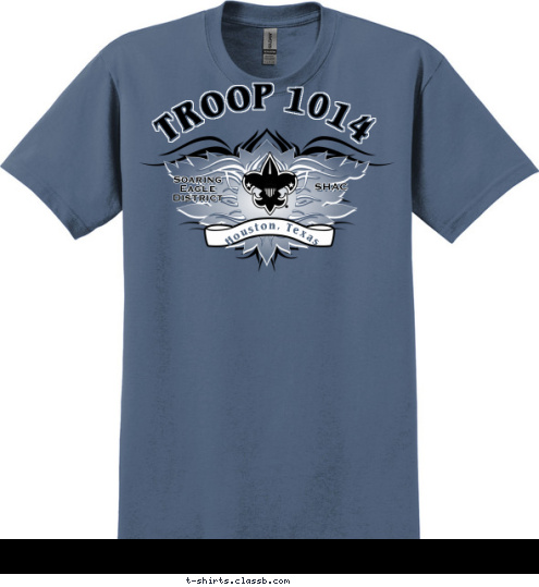 Training!! I Survived 
 Troop Leadership Troop
 73 Midlothian, Virginia SHAC  Soaring
  Eagle
 District TROOP 2806 Houston, Texas TROOP 1014 T-shirt Design 