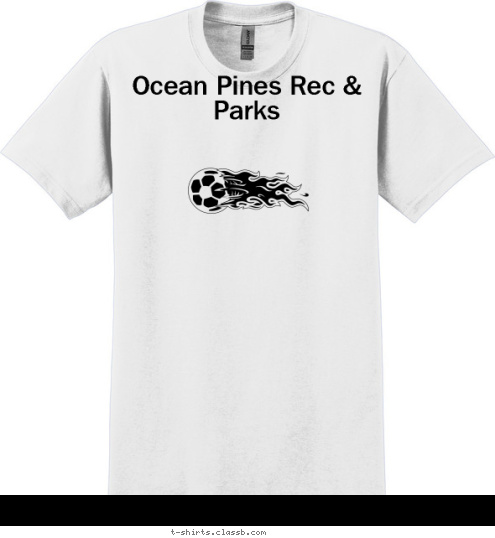 Ocean Pines Rec & Parks Your text here! T-shirt Design 