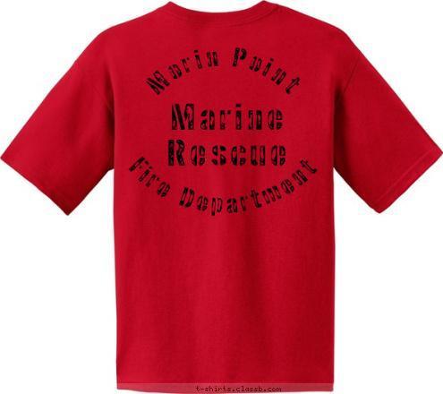 Marine Rescue Fire Department M P F D
Marine Rescue Morin Point T-shirt Design MPFD Marine Rescue