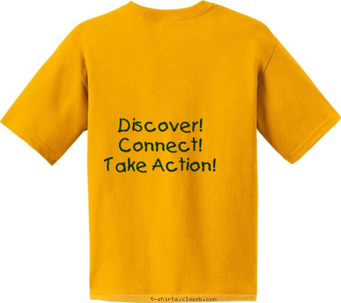 Discover!
Connect!
Take Action! Sembach, Germany USA Girl Scouts Overseas T-shirt Design 