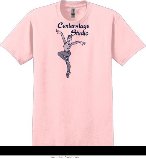 Studio Centerstage
 T-shirt Design 