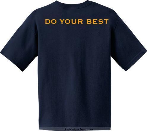 DO YOUR BEST Mt. Pleasant,SC Pack 505 T-shirt Design 