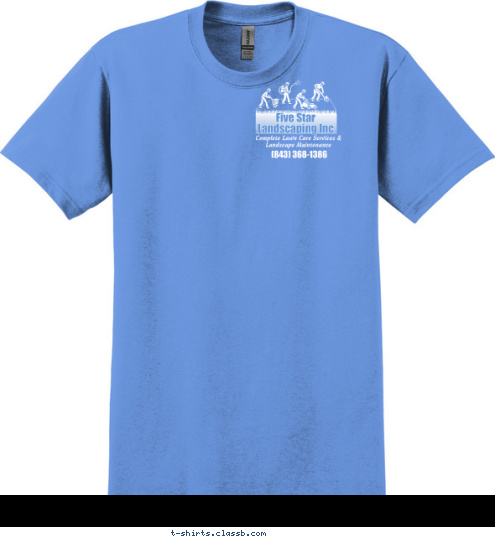 (843) 368-1386 Complete Lawn Care Services & Landscape Maintenance Five Star
Landscaping Inc T-shirt Design 