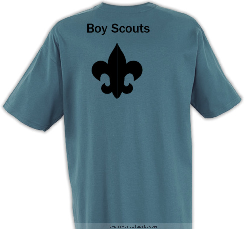 New Text Boy Scouts Ankeny,Ia Troop 73 T-shirt Design Class b1