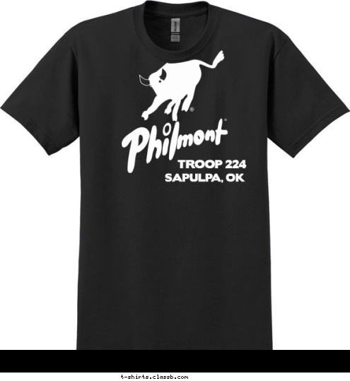 TROOP 224 SAPULPA, OK T-shirt Design 