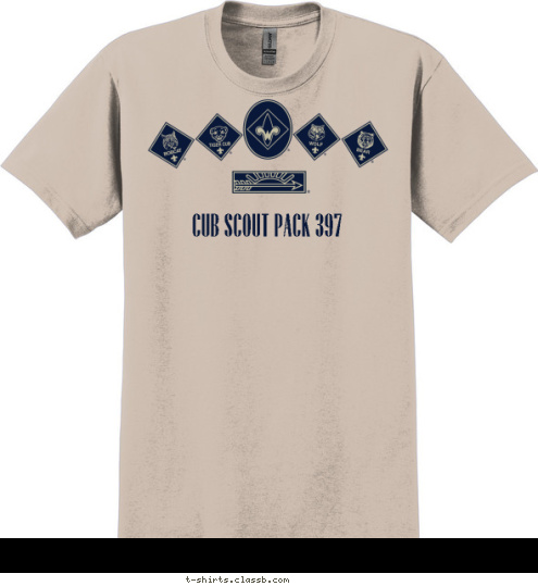 CUB SCOUT PACK 397 PATHFINDER
PACK 397 T-shirt Design 