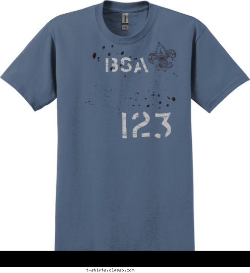 123 BSA T-shirt Design 