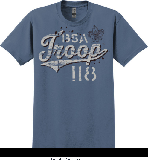 118 BSA T-shirt Design 