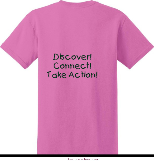 Discover!
Connect!
Take Action! Sembach, Germany USA Girl Scouts Overseas T-shirt Design 