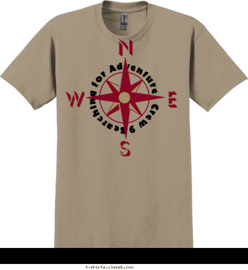 Searching for Adventure   Crew 92            T-shirt Design 