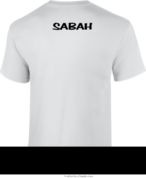 SABAH SABAH SOFTBALL T-shirt Design 