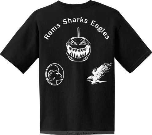 Rams Sharks Eagles Troop 151
SUMC
Saginaw, TX T-shirt Design 