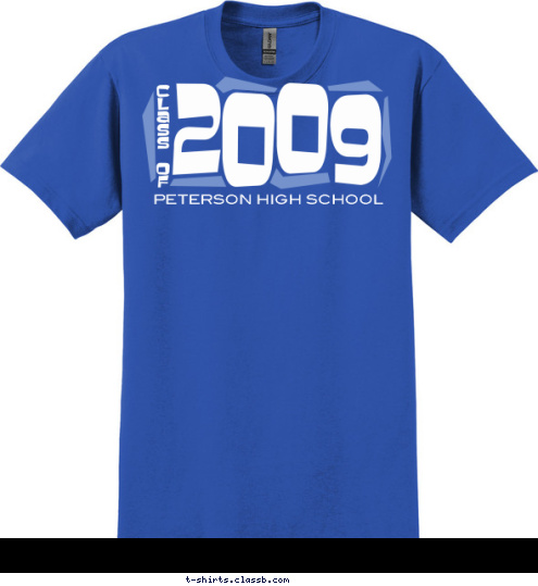 9 PETERSON HIGH SCHOOL T-shirt Design SP127