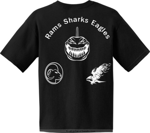 Rams Sharks Eagles Troop 151
SUMC
Saginaw, TX T-shirt Design 