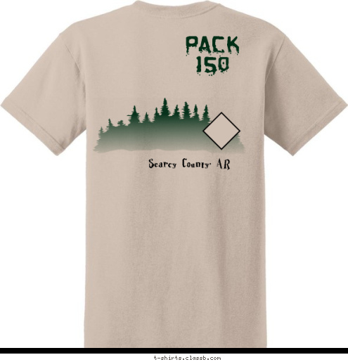 Searcy County, AR PACK
150 T-shirt Design 