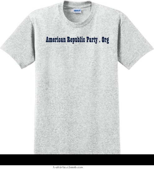 American Republic Party . Org T-shirt Design 