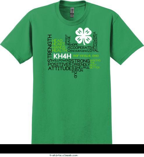 marysville, ohio KH4H
 T-shirt Design 