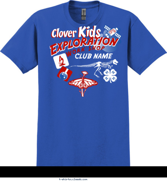 Exploration Club Shirt T-shirt Design