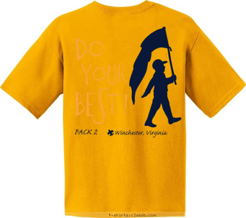 Winchester, Virginia PACK 2 BEST! YOUR Do T-shirt Design 