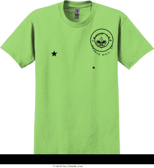 QUARTZ HILL, CA TROOP 164 T-shirt Design 