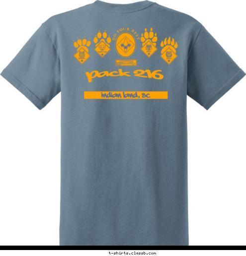 Crossroads Lutheran DO YOUR BEST DO YOUR BEST Indian Land, SC Indian Land, SC Pack 216 Pack 216 T-shirt Design Paws with icons