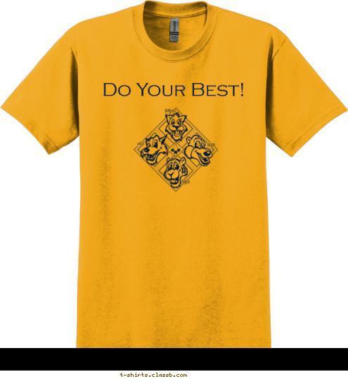 New Text St. Matthew Catholic Church
Charlotte, NC Do Your Best! T-shirt Design 