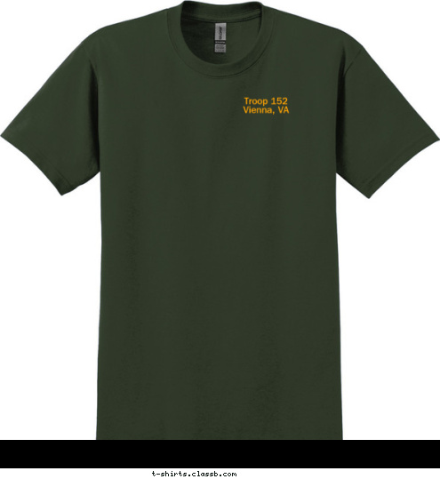 Troop 152
Vienna, VA Camp Bashore Vienna, VA 152 TROOP T-shirt Design 