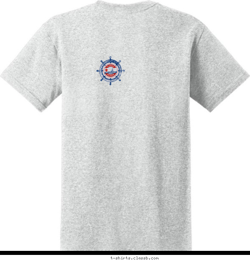 USA ANYTOWN 123 TROOP 2009 BASE SEA T-shirt Design 