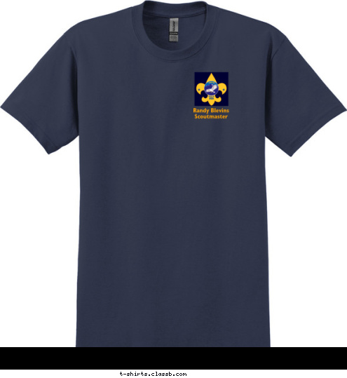 New Text 2011  High Adventure Randy Blevins
Scoutmaster T-shirt Design 