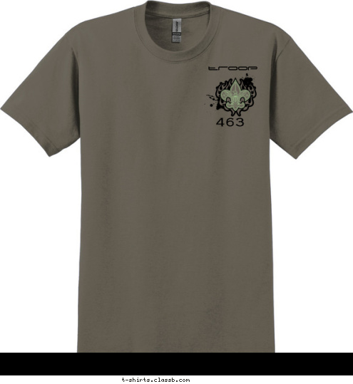 TROOP 463 Be Prepared troop  Be Prepared 463 463 troop  T-shirt Design 