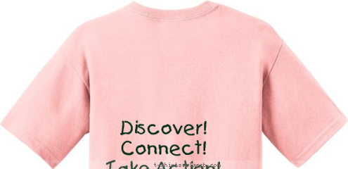 Discover!
Connect!
Take Action! Sembach, Germany USA Girl Scouts Overseas T-shirt Design 