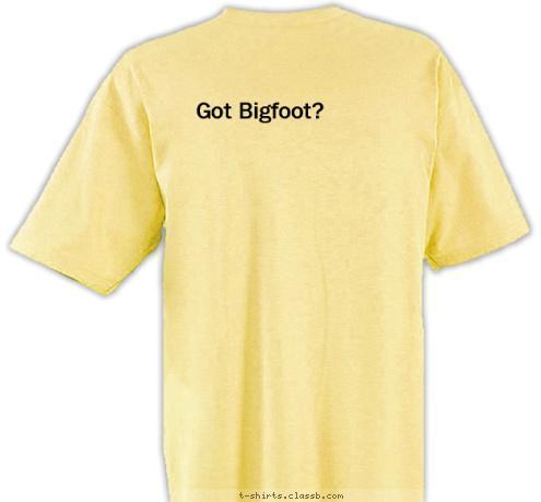 Got Bigfoot?
 BSA Troop 64 Concord, OH Lookin for 'Squatches T-shirt Design Troop 64 Concord - Squatch