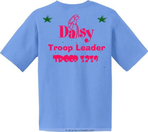 Troop Leader  TROOP 3239
 Where girls grow strong! S couts G irl T-shirt Design 