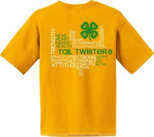 Seth Harrington TAIL TWISTERS T-shirt Design 