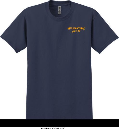 PACK
918 DO YOUR BEST! Severna Park, MD Pack 918 Cub Scout  T-shirt Design 