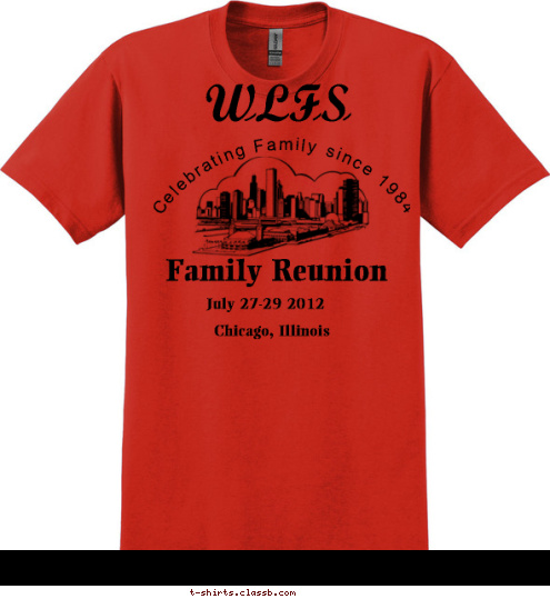 Celebrating Family since 1984 WLFS Chicago, Illinois July 27-29 2012 Family Reunion 