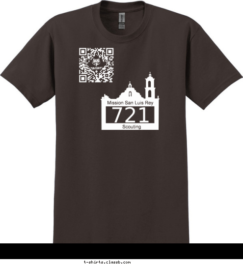 Your text here! T-shirt Design Mission 721 QR Code